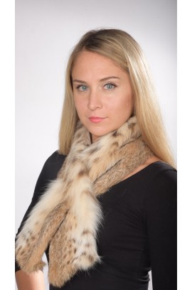 Lynx fur scarf