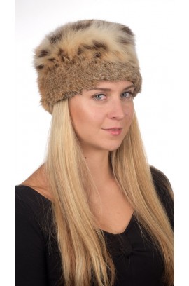 Authentic Lynx fur hat