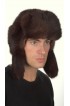 Sable fur hat dark brown - Russian style