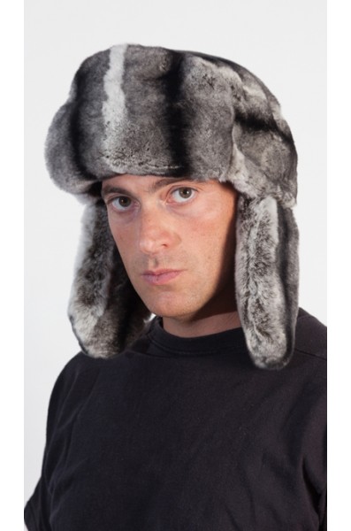 chinchilla fur hat